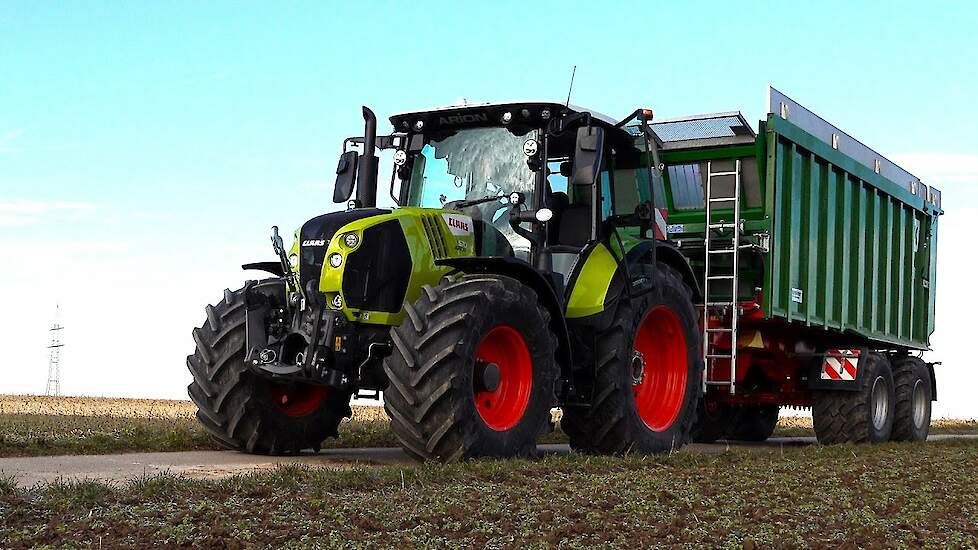 De nieuwe Claas Arion 570 Cmatic De krachtigste viercilinder